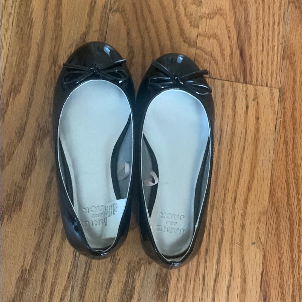 Janie and Jack patent leather ballet flats